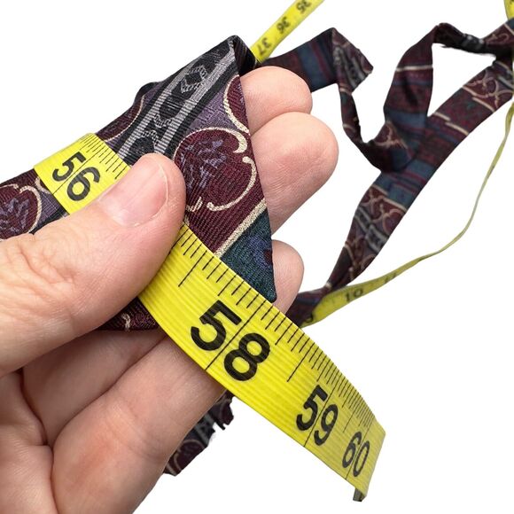 XMI for Harolds Mens Silk Dress Tie‎ Made in USA Geometric Design 58" 3.75" - Picture 9 of 10